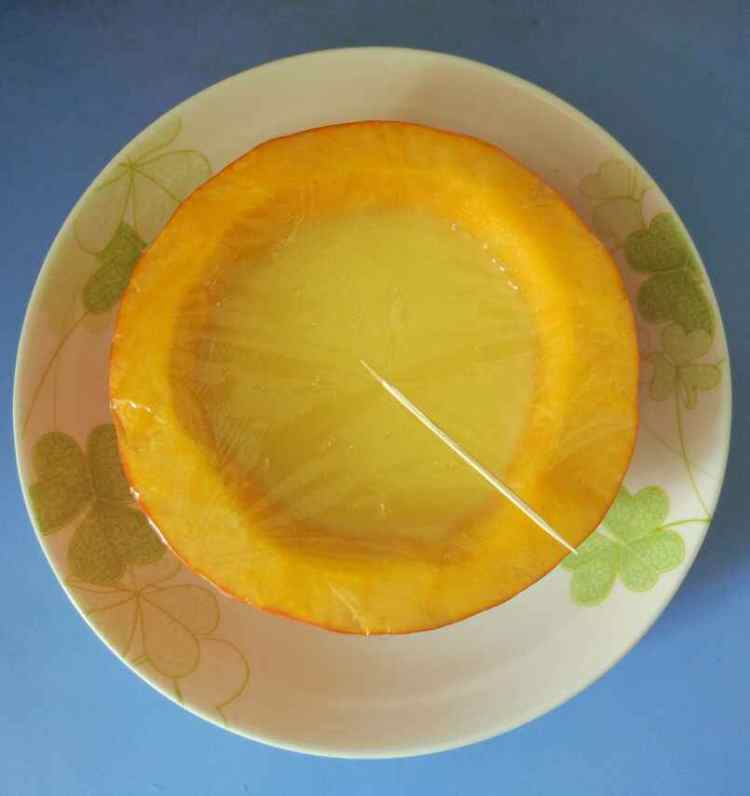 南瓜盅鸡蛋羹步骤6