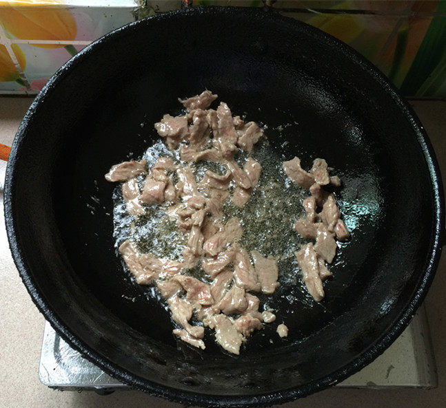 荷兰豆炒牛肉步骤9