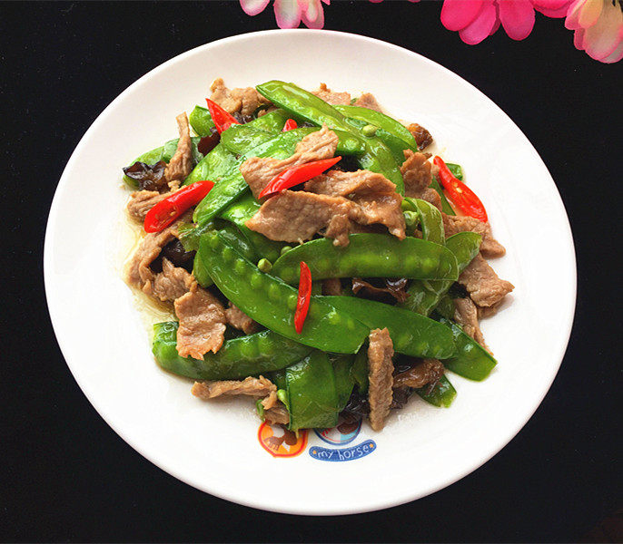 荷兰豆炒牛肉步骤16