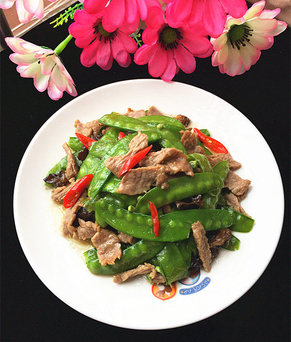 荷兰豆炒牛肉步骤17