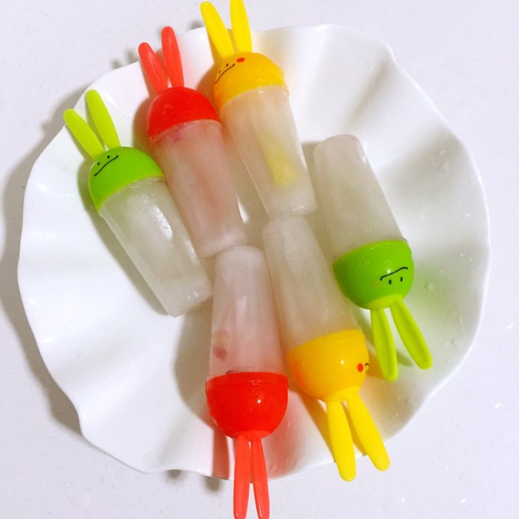 玫瑰蜂蜜棒冰步骤7