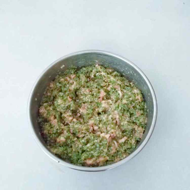 虹豆生煎包步骤6