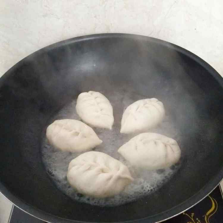 虹豆生煎包步骤13