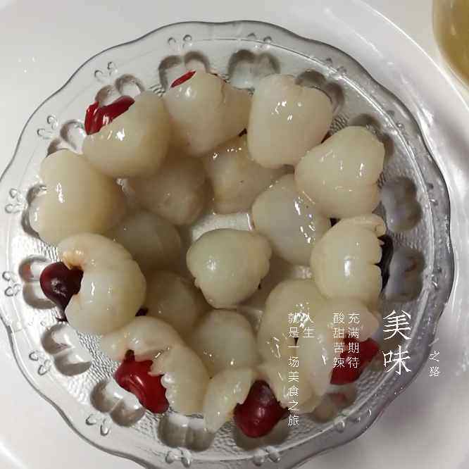 糯米荔枝扣步骤5