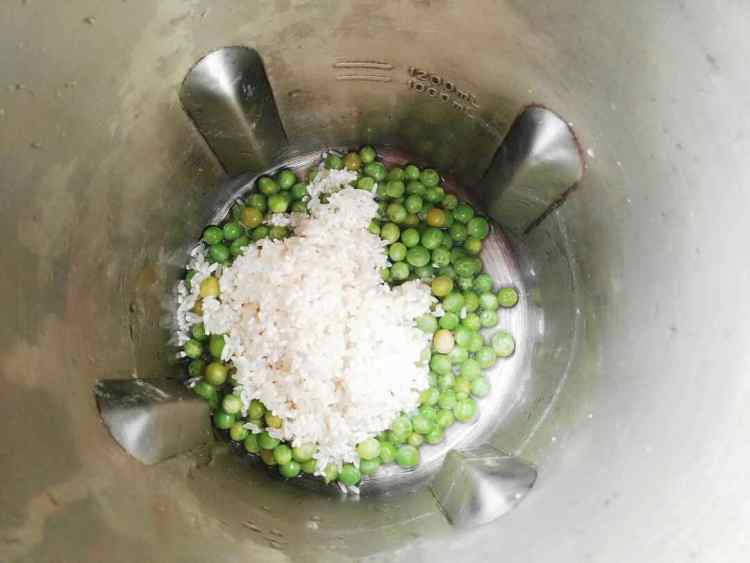豌豆米糊步骤5