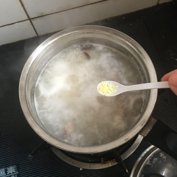鲜虾香菇粥步骤9