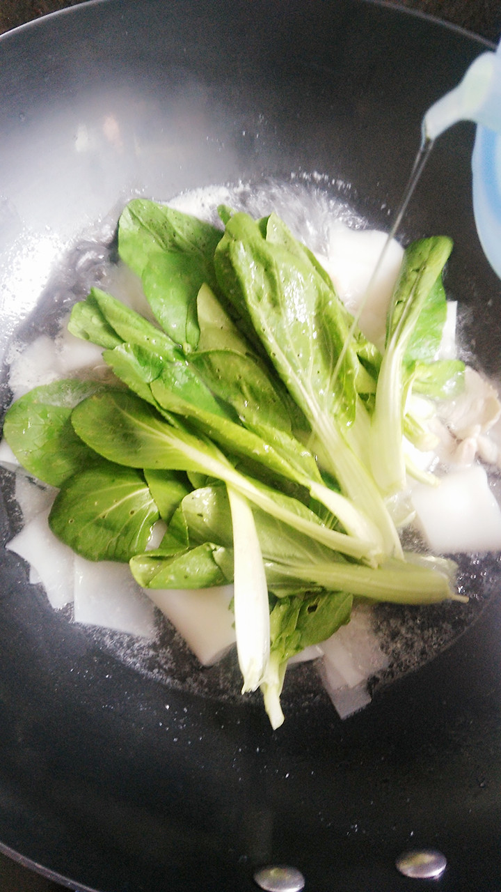 瘦肉汤卷粉步骤6