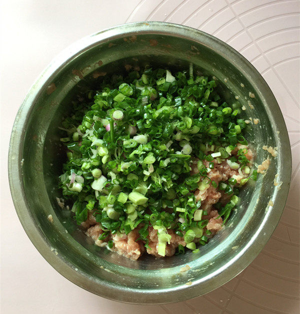 葱香千层肉饼步骤9