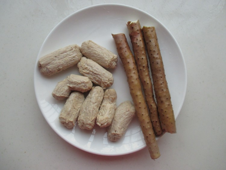 茄汁素排骨步骤1