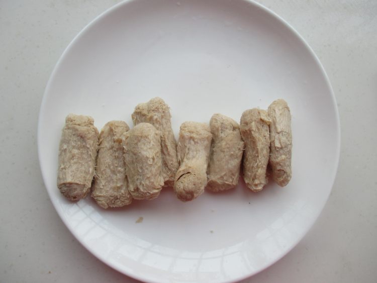 茄汁素排骨步骤2