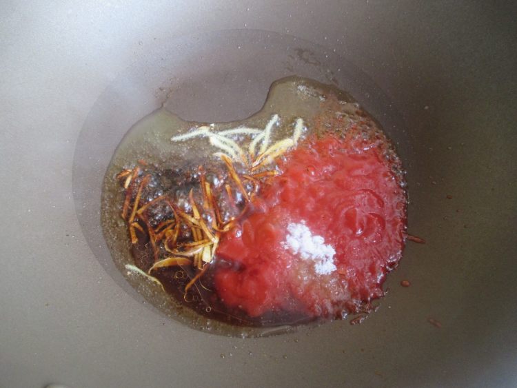 茄汁素排骨步骤10
