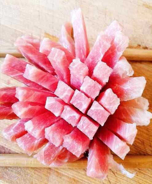糖醋菊花肉步骤1