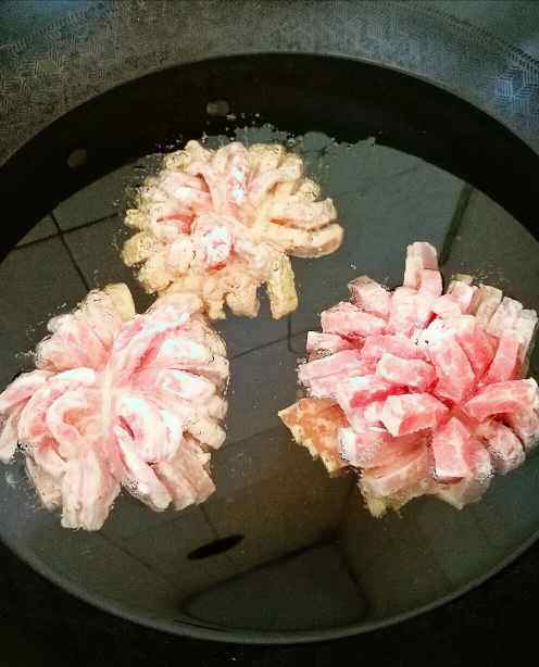 糖醋菊花肉步骤4