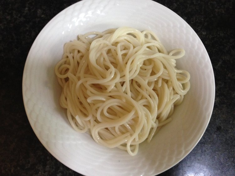 土豆泥肉末酱拌面步骤7