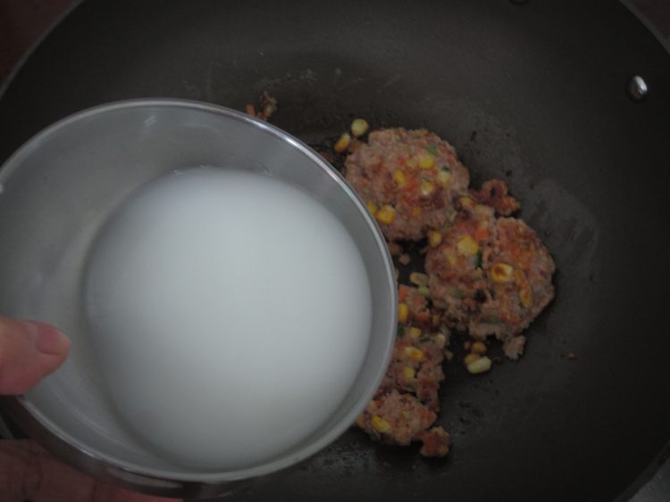 香煎玉米肉饼步骤10