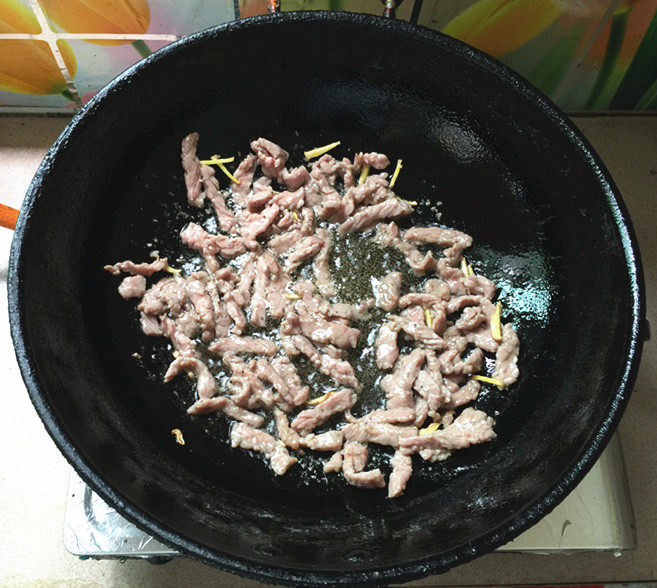 芦笋炒牛肉步骤9
