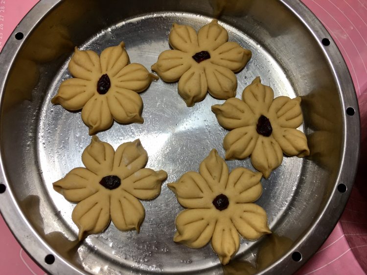 红糖花朵馒头步骤11