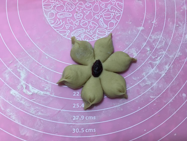 红糖花朵馒头步骤9