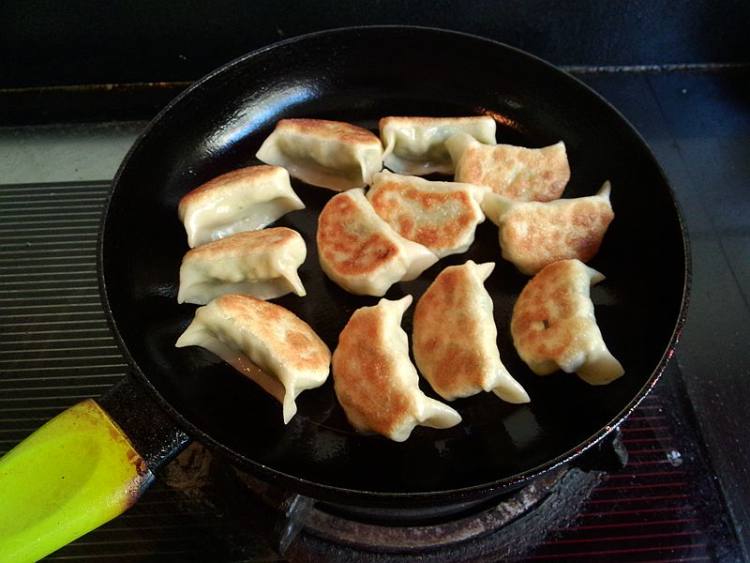 小白菜鸡蛋煎饺步骤14