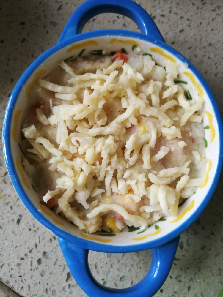 焗培根土豆泥步骤11