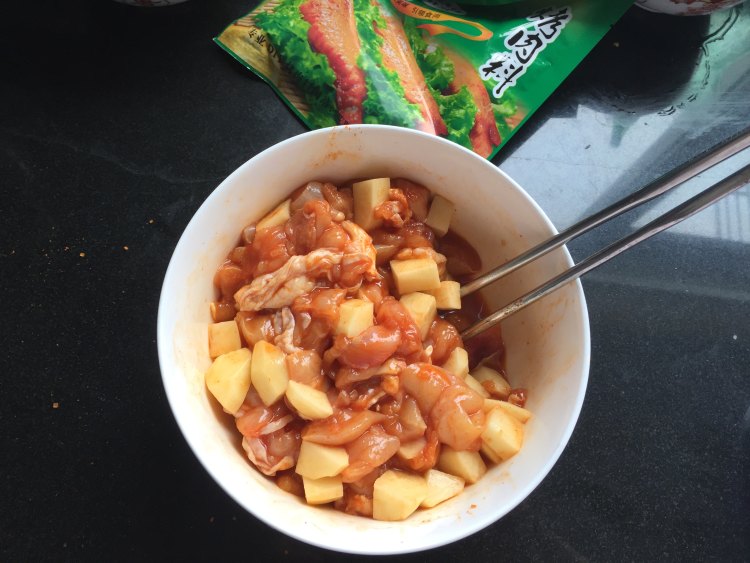 土豆鸡肉披萨步骤5