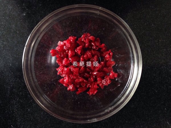 蔓越莓杏仁圈饼步骤1