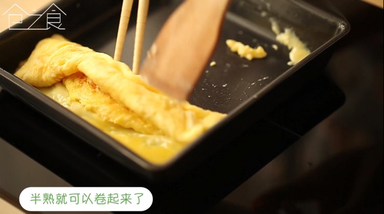 玉子烧/厚蛋烧步骤4