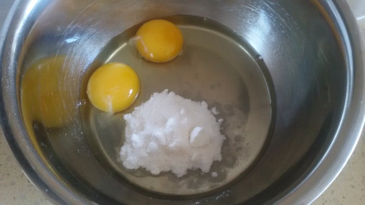 香蕉华夫饼步骤2