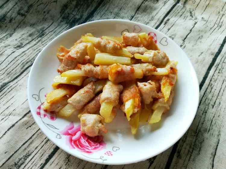 脊肉土豆排步骤4