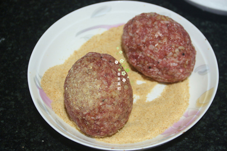 牛肉苏格兰蛋荞麦饭团步骤12