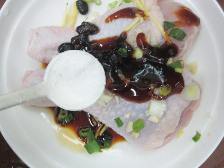 豆豉酱蒸鸡腿步骤5
