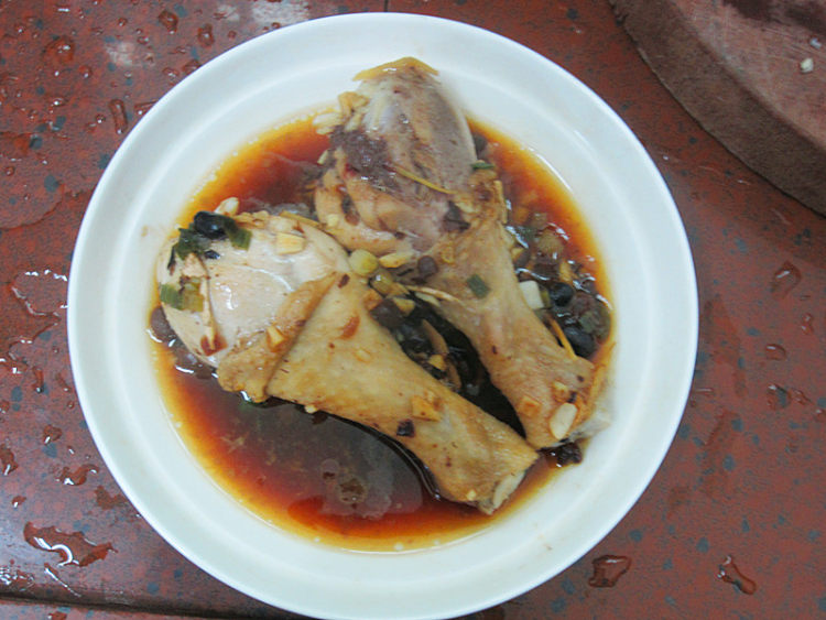 豆豉酱蒸鸡腿步骤8