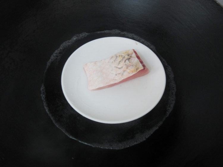 菠菜拌鱼肉步骤5