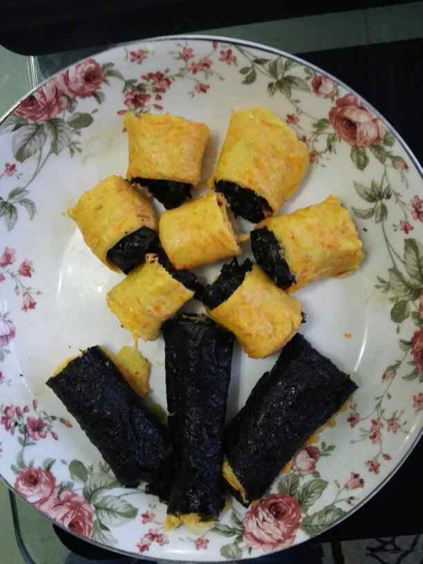 海苔鸡蛋饼步骤8