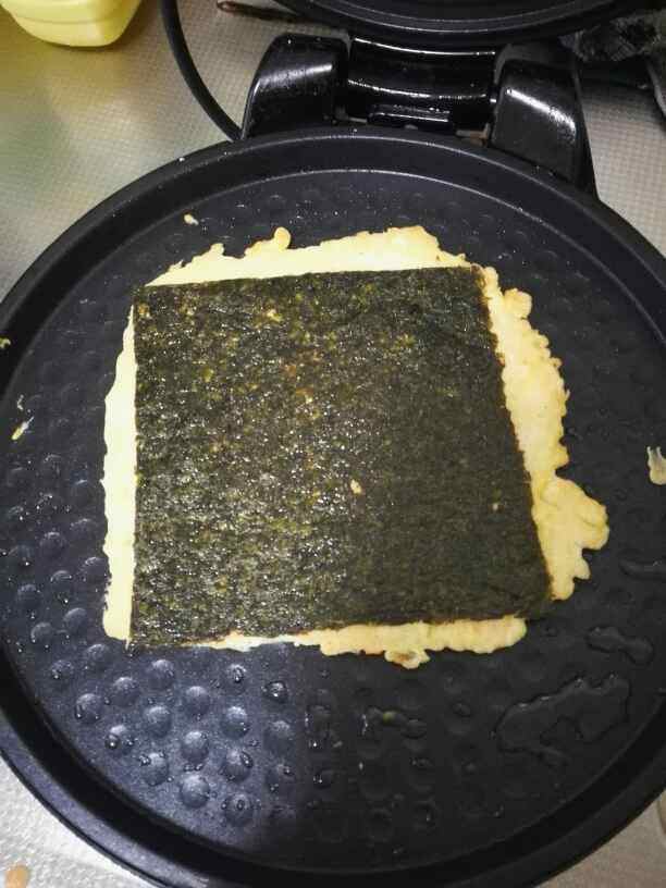 海苔鸡蛋饼步骤6