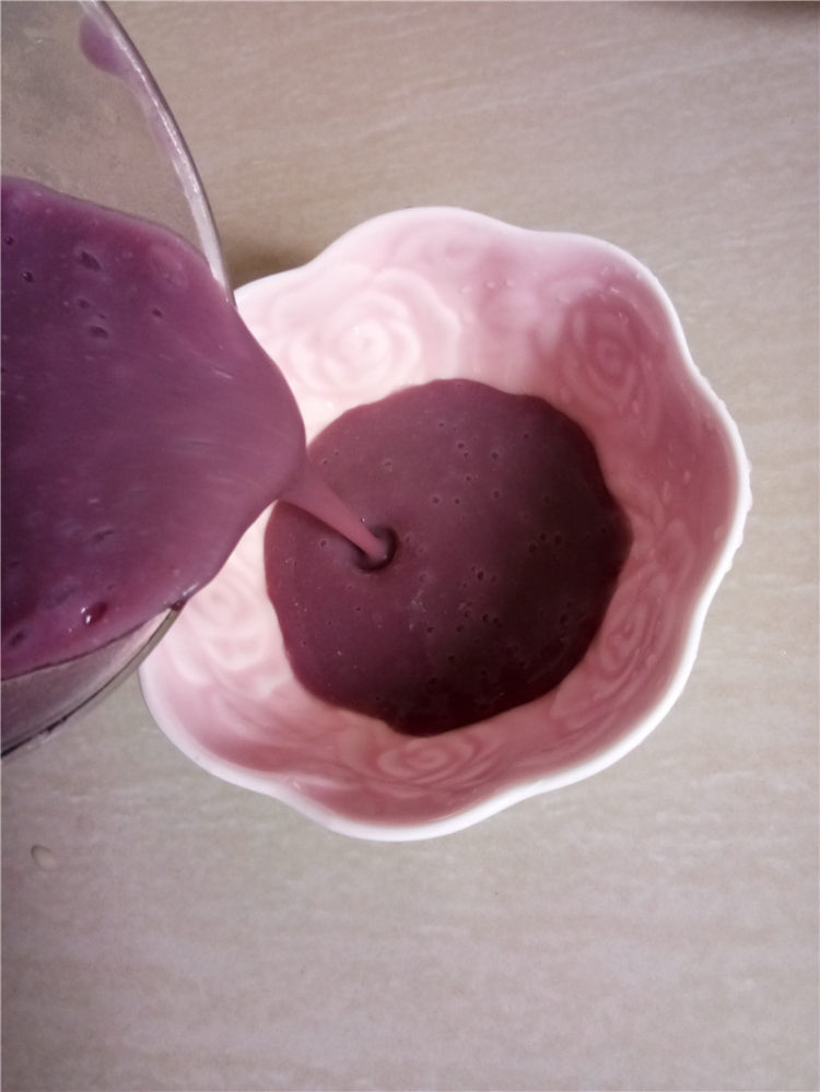 紫薯小米糊步骤7