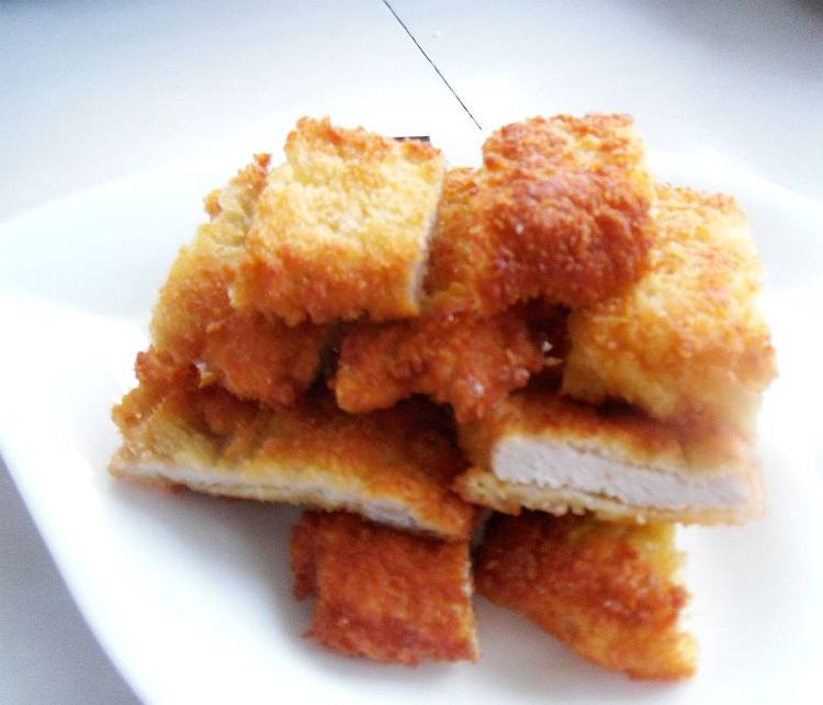 煎炸猪排步骤14