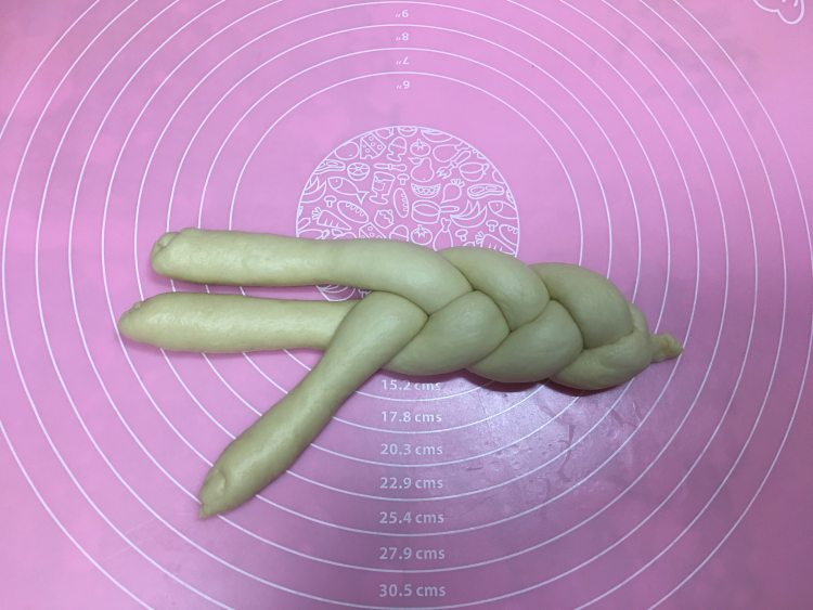 淡奶油辫子面包步骤10