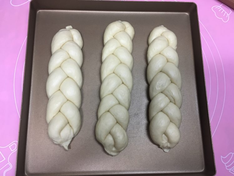 淡奶油辫子面包步骤12