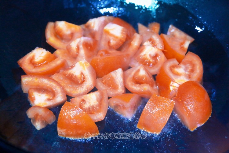 藜麦青菜番茄汤步骤2