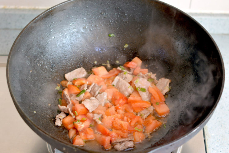 燕麦肉片疙瘩汤步骤7
