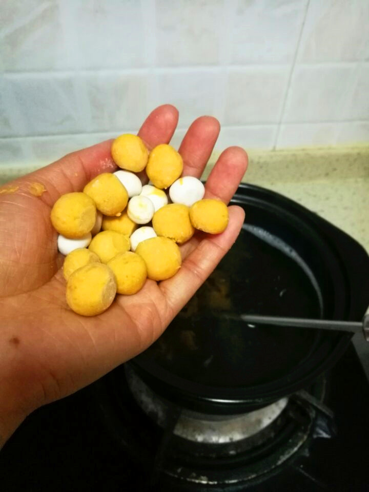 米酒煮桂圆小丸子步骤9