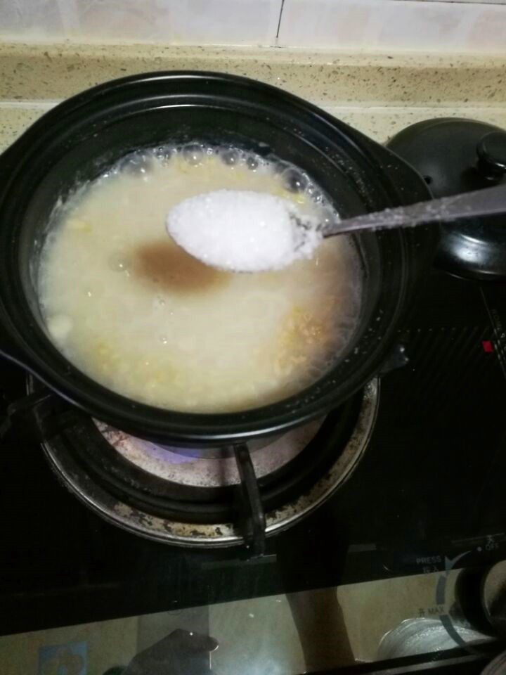 牛奶燕麦红枣粥步骤5