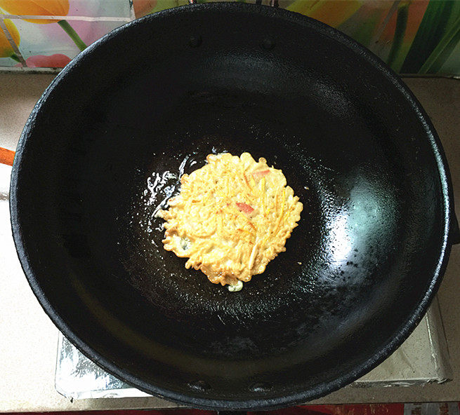 红薯火腿鸡蛋煎饼步骤10