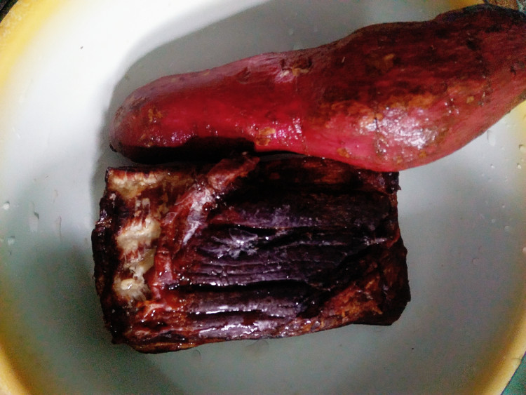莴笋腊肉便当步骤1