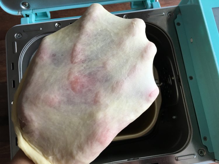 面包机版香酥三色辫子步骤2