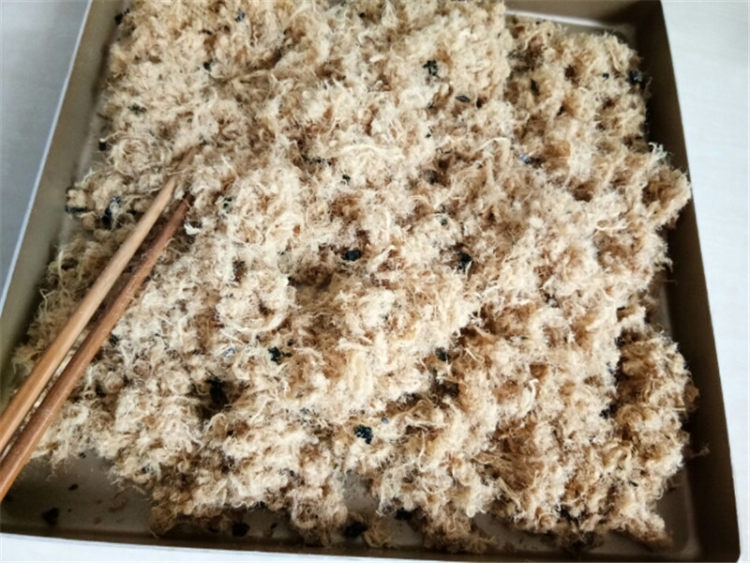 海苔肉松步骤8