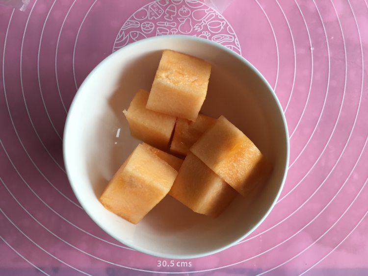面包机版哈蜜瓜糯米糍步骤6