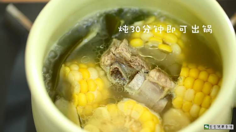 玉米海带排骨汤步骤8