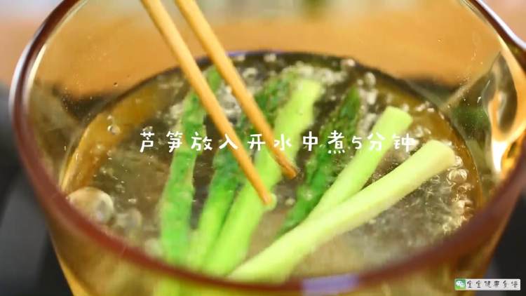 豌豆芦笋浓汤步骤7